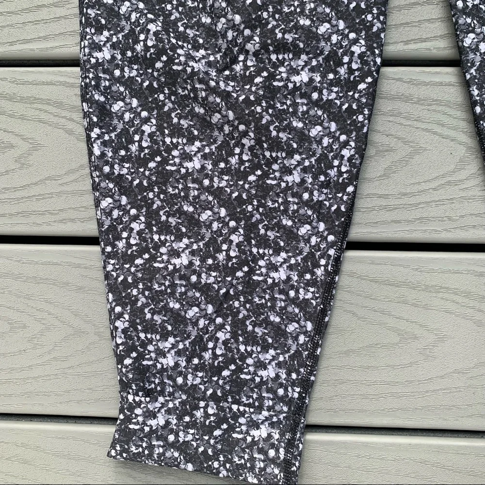 LULULEMON Jogger Cuff at hem Floral print Elastic waist Drawstring waist_3